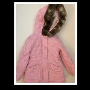 Me Jane Baby Toddler Girl Quilted Jacket